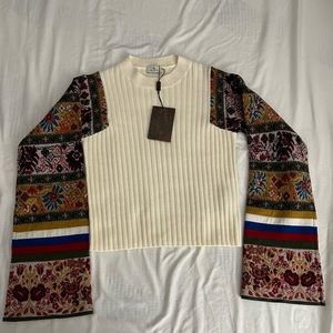 Etro Patchwork Wool Sweater